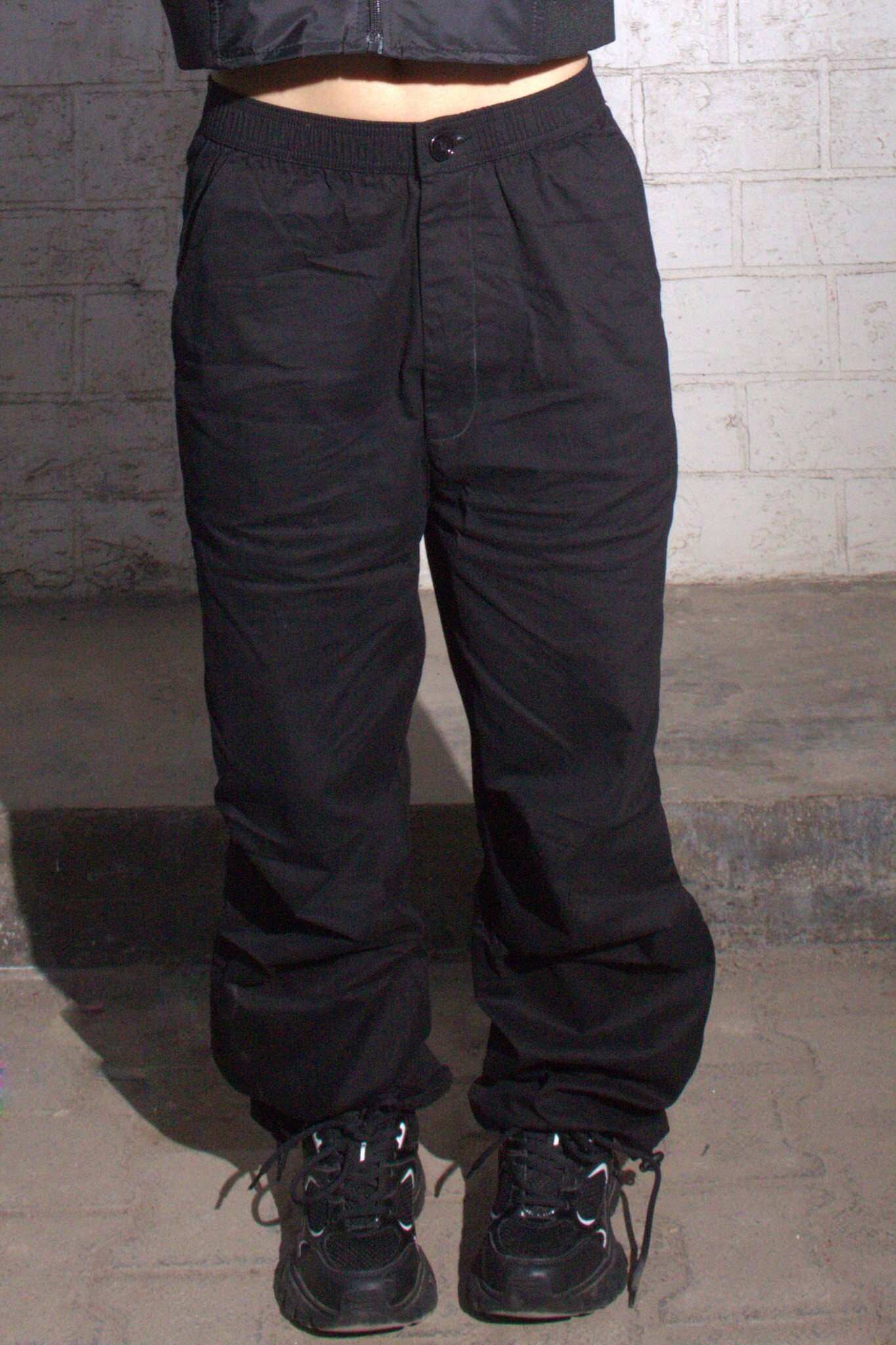 Parachute Pants Black