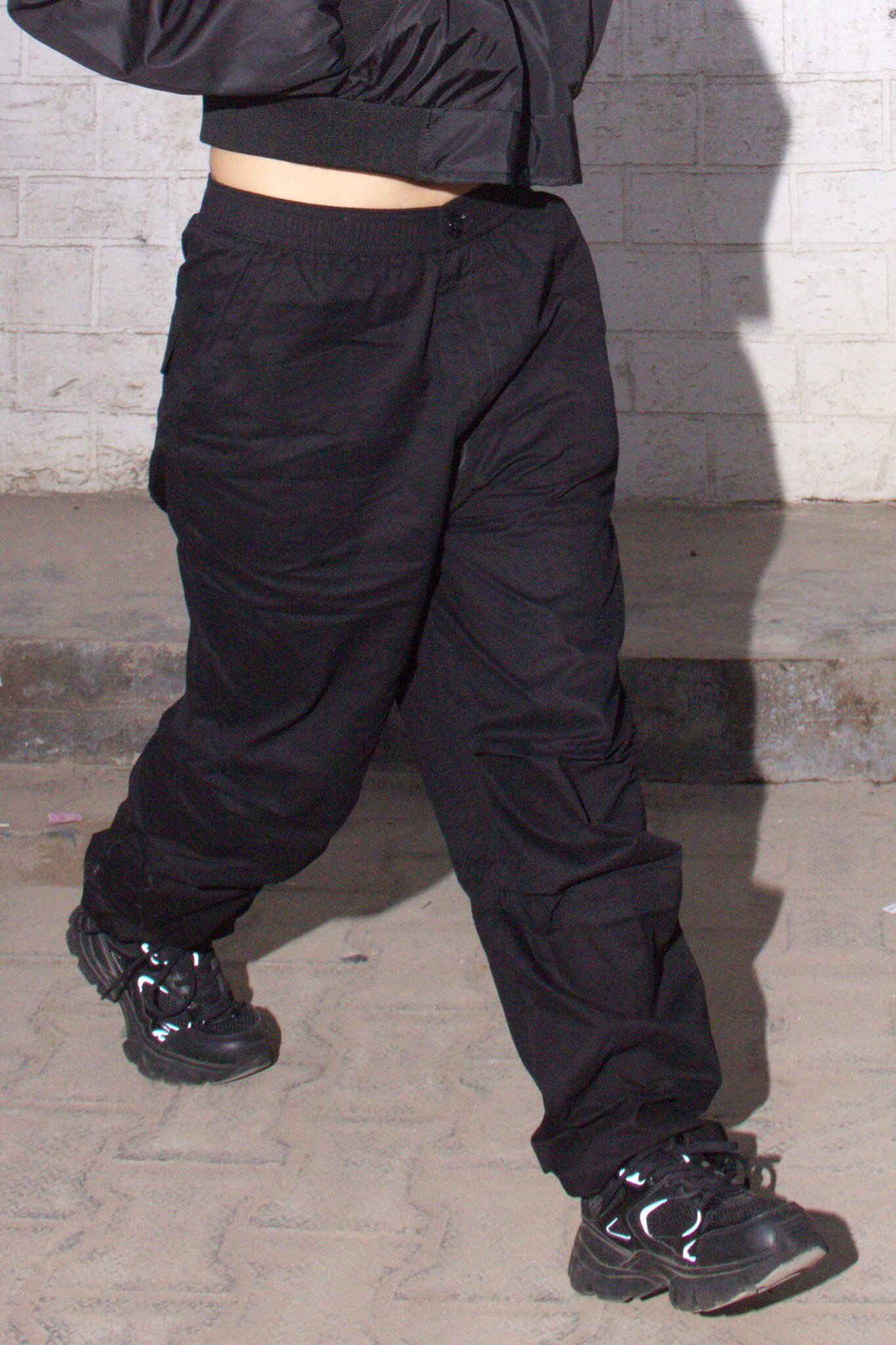 Parachute Pants Black