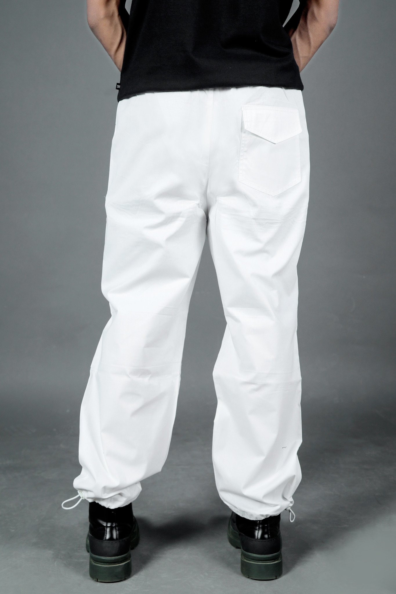 Parachute Pants White